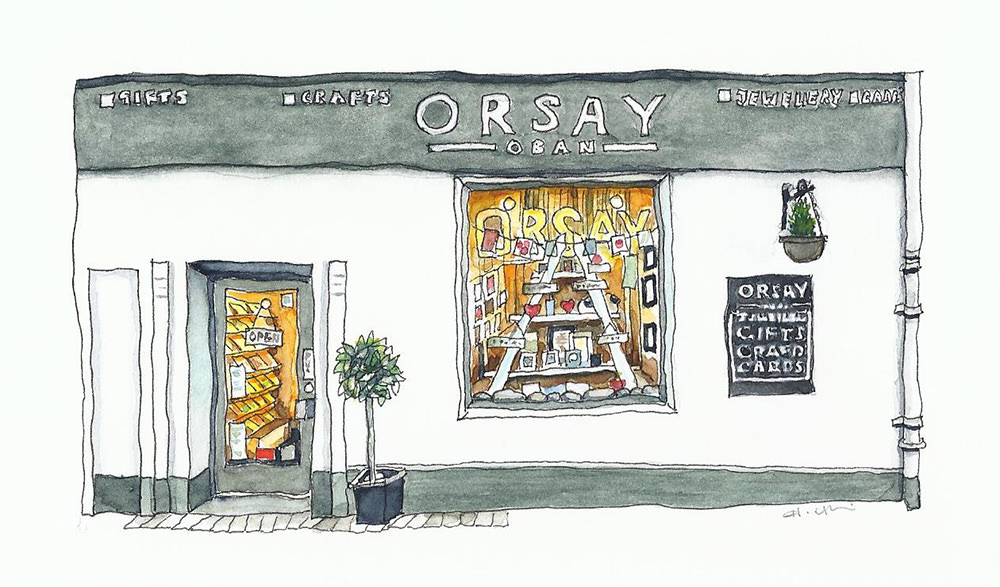 Orsay Oban - Shop Illustration