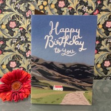 Birthday card - Happy birthday to you