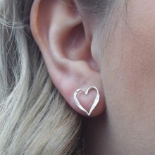Handcrafted Scottish jewellery - Happily Ever After stud earrings
