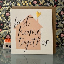 New home card - First Home Together