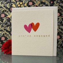 Engagement card - You're engaged
