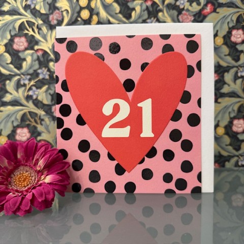 Birthday card 21 - 21 Birthday card 21 - 21