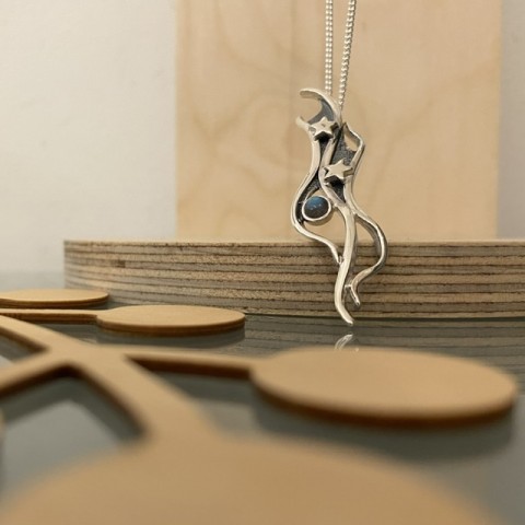 Handcrafted Scottish jewellery - Northern Lights pendant Handcrafted Scottish jewellery - Northern Lights pendant